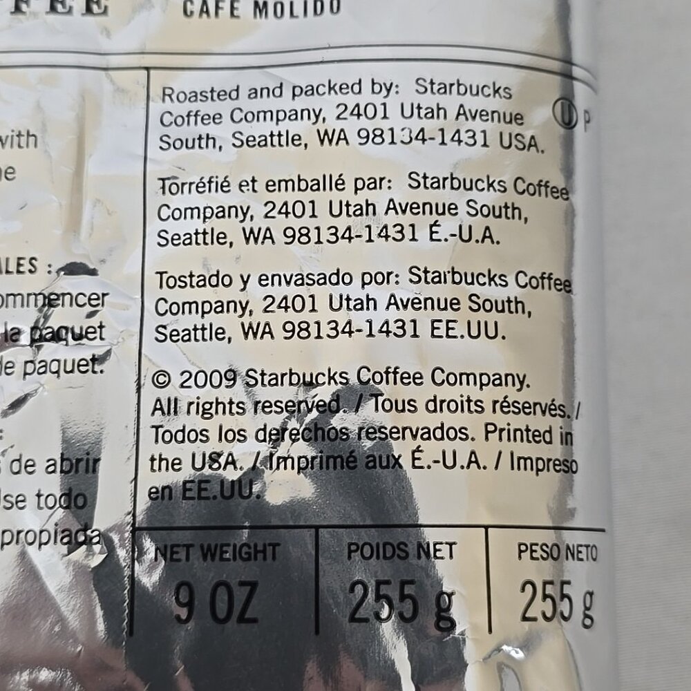 6 PACK 9 Oz Bag of Starbucks PIke Place Ground Coffee 05/2026 - Picture 4 of 7